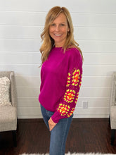 Time Stamp Crochet Sweater