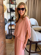 Textured Solid Boatneck Blouse - Foundation