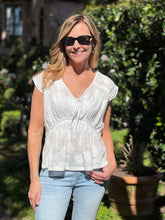 Above It All Blouse - White