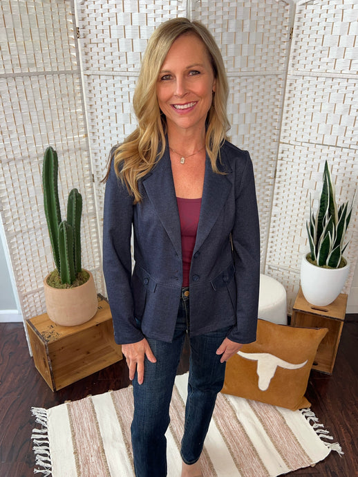 Peplum Dusk Blazer