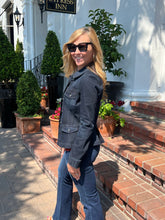 The Lucie Peplum Denim Jacket