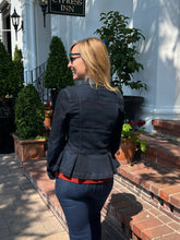 The Lucie Peplum Denim Jacket