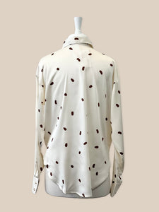 Dots For Days Blouse - Cream