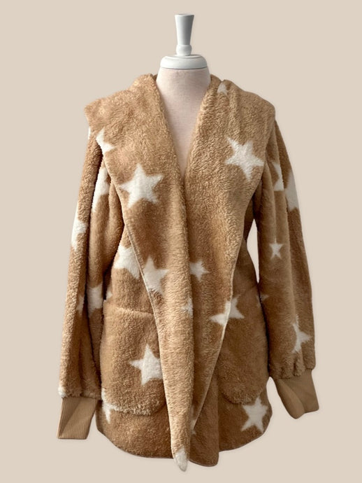 Comfort Zone Cozy Jacket - Star Beige