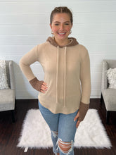 Brushed Waffle Hoodie