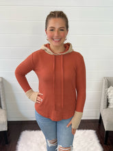 Brushed Waffle Hoodie