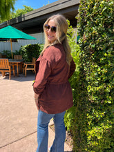 The Carmen Trench Coat - Wine