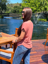No Slouch Bamboo Tee - Terracotta